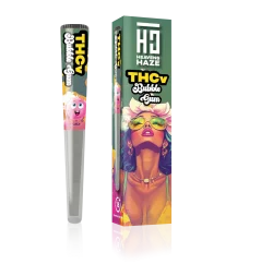 Heavens Haze THCV Pre-Roll Bubble Gum, 1 g