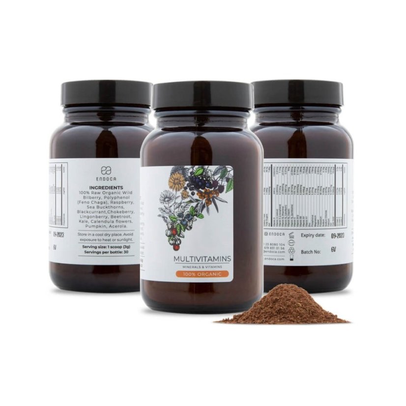 Endoca BIO Multivitamíny, 90 g