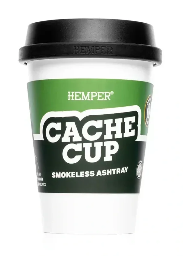 HEMPER Cache Cup Scrumieră fără fum - alb