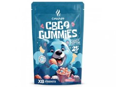 CanaPuff CBG9 Gummies Candy Cotton, 5 τεμ. x 25 mg CBG9, 125 mg