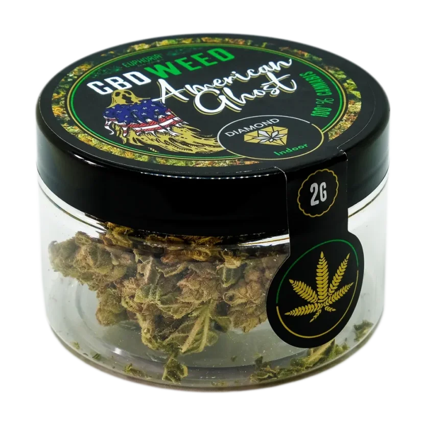 Euphoria CBD Weed Διαμάντι Αμερικανός Φάντασμα 2 σολ