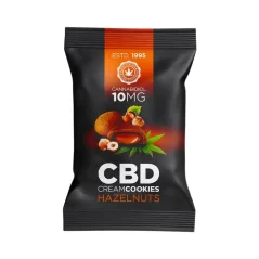 Multitrance CBD-kermaiset keksit - hasselpähkinä, 17 g