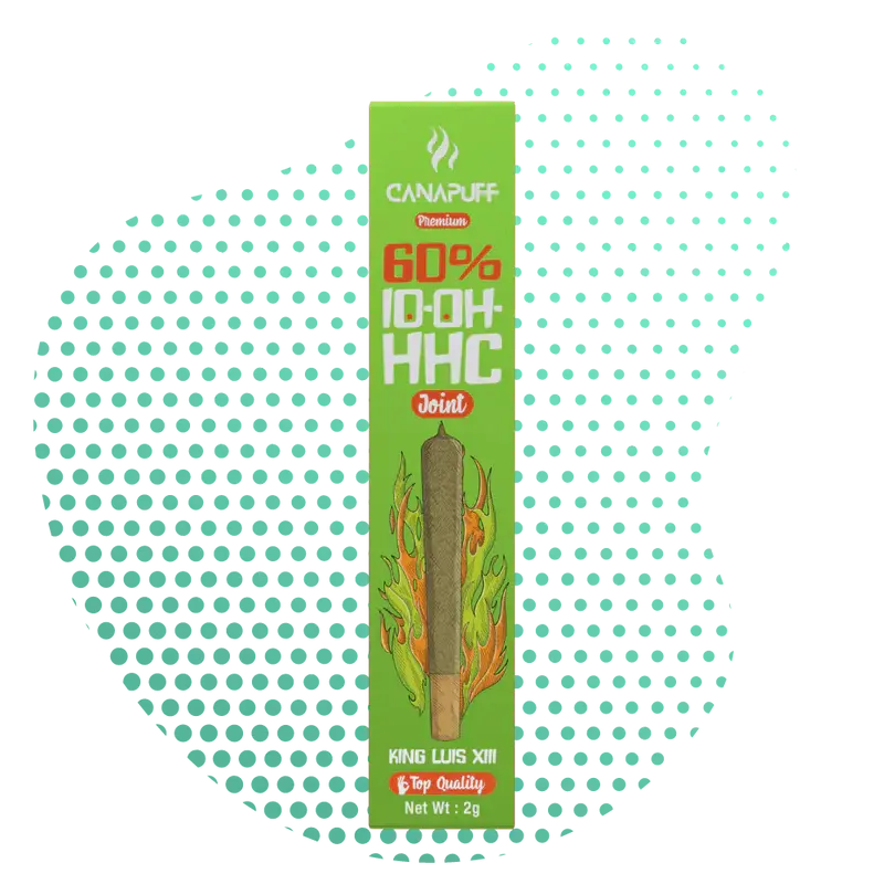CanaPuff 10-OH-HHC Preroll King Luis XIII, 10-OH-HHC 60%, 2 g