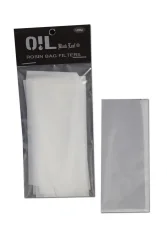 Pungi de filtrare a uleiului negru de frunze de colofoniu 50mm x 110mm, 30u - 250u, 10buc