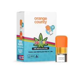 Orange County CBD Предварително напълнен патрон Zkittlez, 1 ml