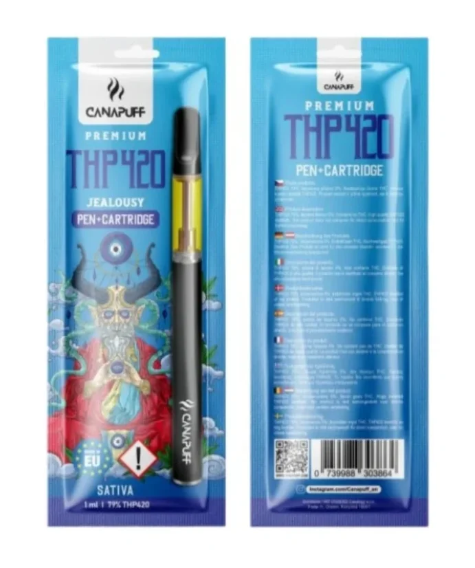 CanaPuff Penna THP420 + Cartuccia Gelosia, THP420 79%, 1 ml