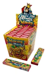 Monkey King KSS Foi de rulat cu filtre (miros de mimoză), 1 carnet