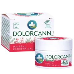 Annabis Dolorcann Bio maść konopna - na mięśnie, stawy, ścięgna, 50 ml