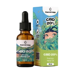 Huile de chanvre CBD Canntropy, 20 %, 2000 mg, 10 ml