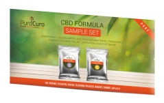 PuroCuro Hemp CBD Formula Patches, tester - 6 stk. 25 mg & 6 stk. 50 mg