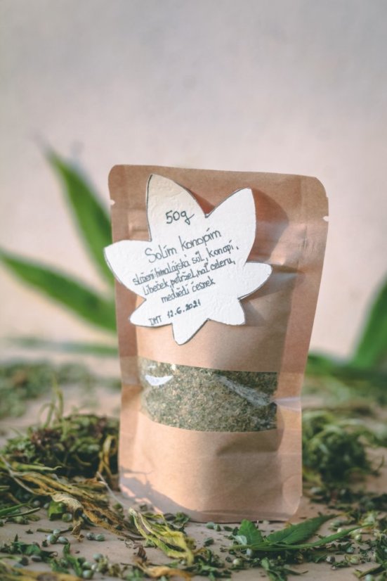 Dobre Konopi Konopná sůl, v sáčku, 50 g
