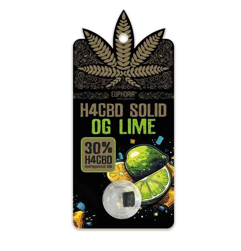 Euphoria H4CBD Solid OG Lime, H4CBD 30 %, 1 g