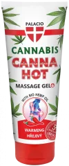 Palacio CANNABIS masažo gelio šiltinimo tūbelė, 200 ml