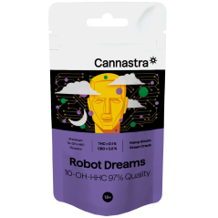 Cannastra 10-OH-HHC Flower Robot Dreams 97% Qualità, 1 g - 100 g