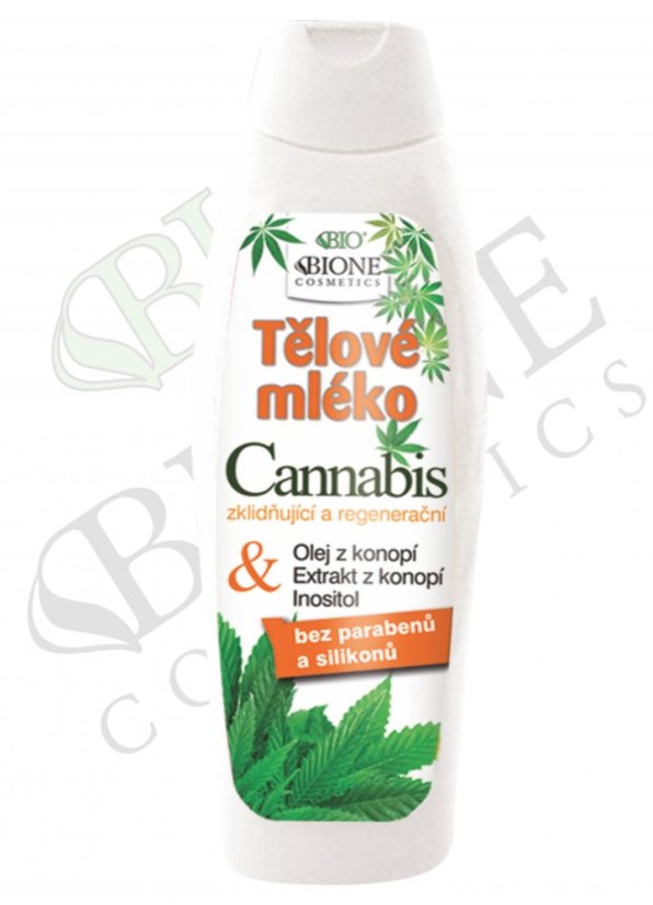 Bione Tělové mléko CANNABIS s inositolem 500 ml