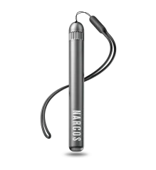 Narcos tubo in alluminio grigio