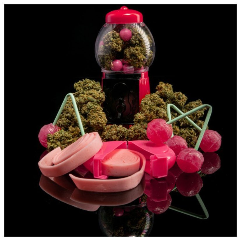 Eighty8 Fleur de Chanvre CBD Bubblegum - 1 à 25 grammes