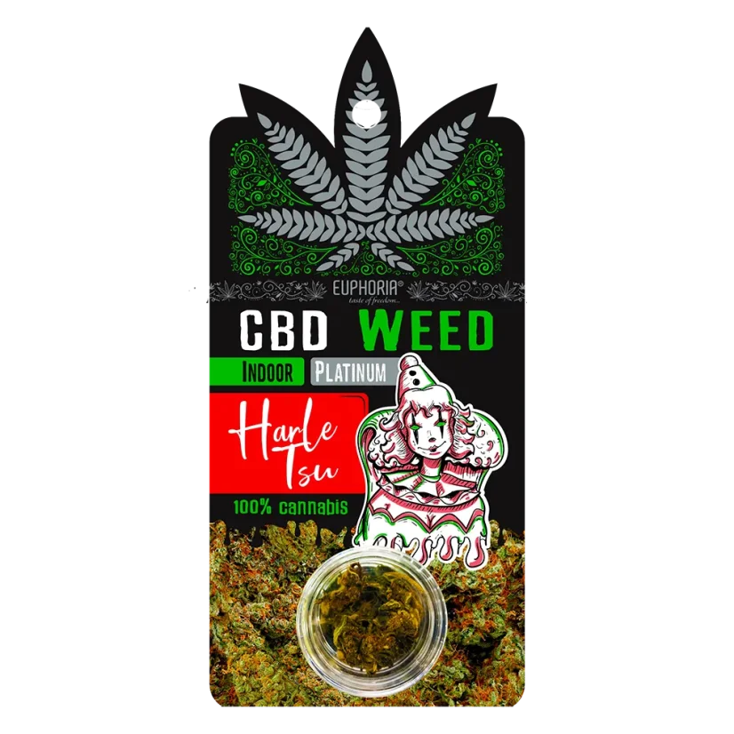 Euphoria CBD Weed Platinum Harle Tsu, 0,7 g