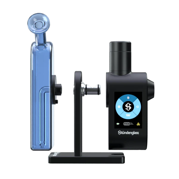 Stündenglass Modul + Dok Deluxe Travel Set - Verre Bleu