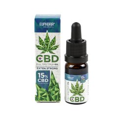 Euphoria CDB aceite 15%, 10 ml, 1500 mg