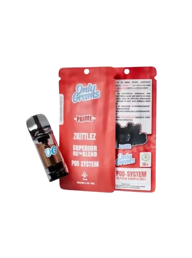 Only Grams – Superior Pod Zkittlez, 96%, 2 ml (elfbar)