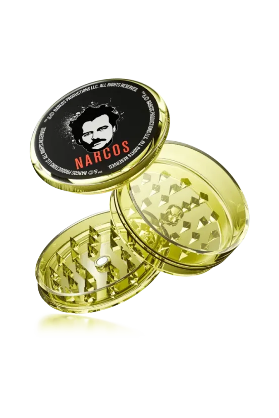 Narcos Plastic Grinder, 3 parts, 60 mm - design aleatoriu