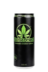 Băutură energizantă Euphoria SoStoned Cannabis, fără CBD, 330 ml