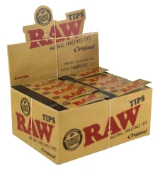 RAW Original Tips nebalinti filtrai - 50 vnt box