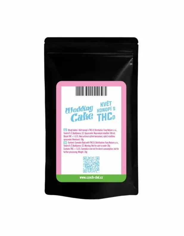 Czech CBD Tort de nuntă cu flori de canabis THCD, 1 g - 1000 g