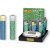 Clipper Metalowy  Blue Green Pattern