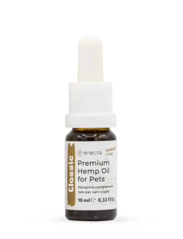 Aceite de CBD Enecta para mascotas 5 %, 500 mg, 10 ml