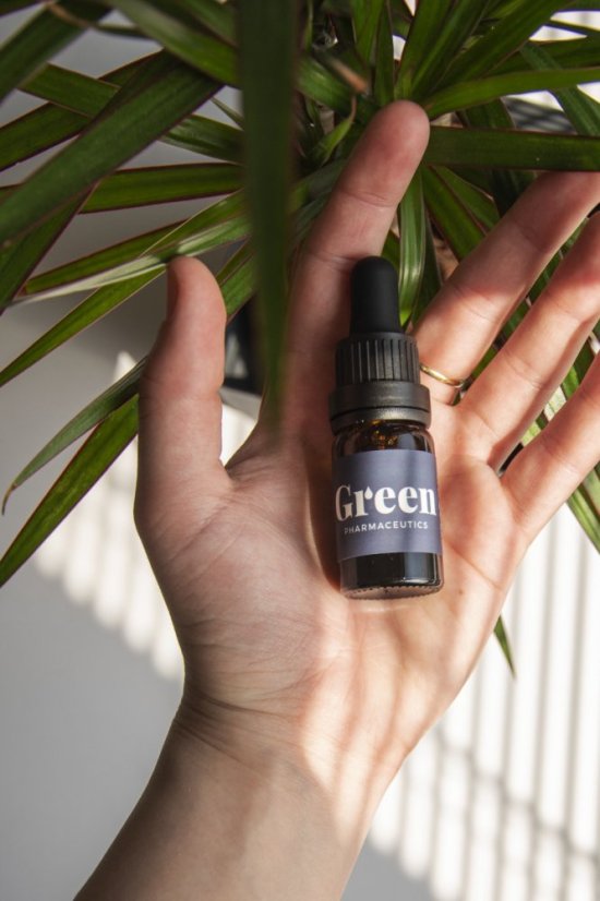 Green Pharmaceutics Plaša spektra tinktūra, 10 %, 1000 mg CBD, 10 ml