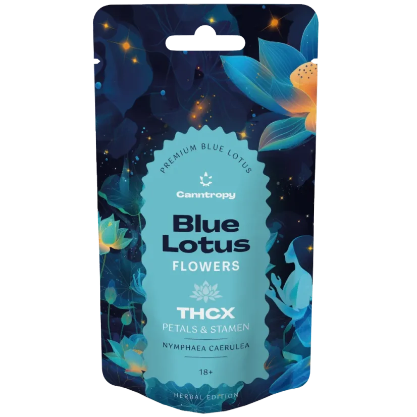 Canntropy THCX Blue Lotus Blüten, 5 % THCX, 3 g – 100 g