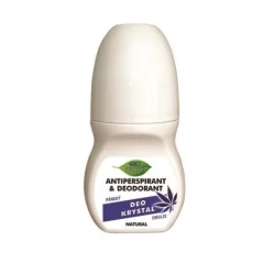 Bione Deo Krystal antitranspirant en deodorant voor mannen, blauw, 80 ml