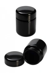 Miron Borcan cu gât lat din sticlă violet 50 ml