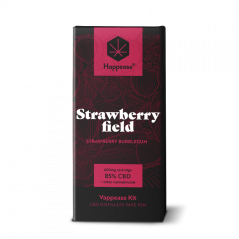 Happease Ladang Stroberi Klasik - Kit Vaping, 85% CBD, 600 mg, 0,5 ml