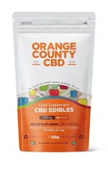 Orange County CBD Cubes, prendre sac, 200 mg CBD, 12 pcs, 50 g