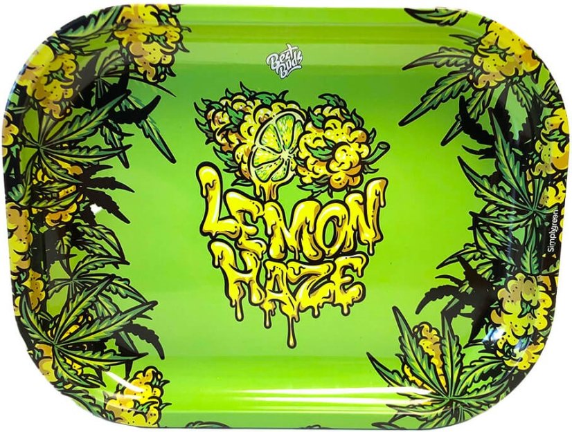 Best Buds Tanka kutija za rolanje sa spremnikom, Lemon Haze