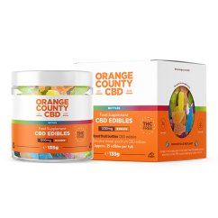 Orange County CBD Sticle de gumii, 1200 mg CBD, 135 g