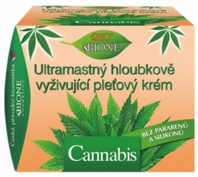 Bione Ultramastný hloubkově vyživující pleťový krém CANNABIS 51 ml