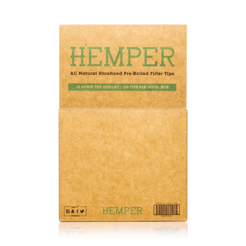 HEMPER PreRolled Bullet Filter 120 Tips
