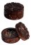 Moulin en bois de rose 'Leaf' en 2 parties w. Incrustation, 35 x 20 mm