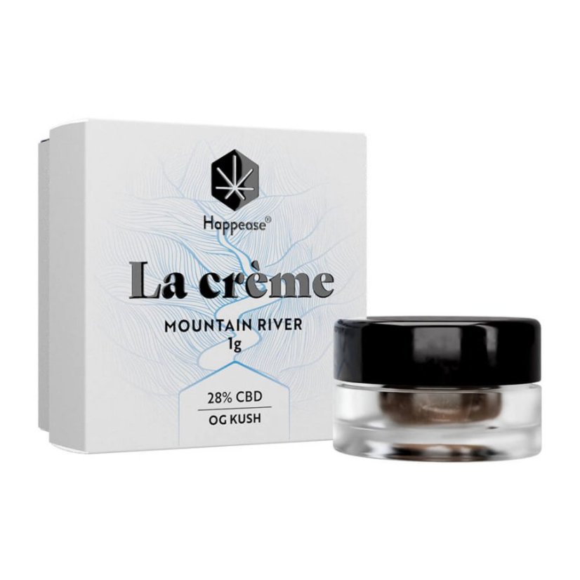Happease - Extrait Mountain River La Crème 28% CBD, 1 g