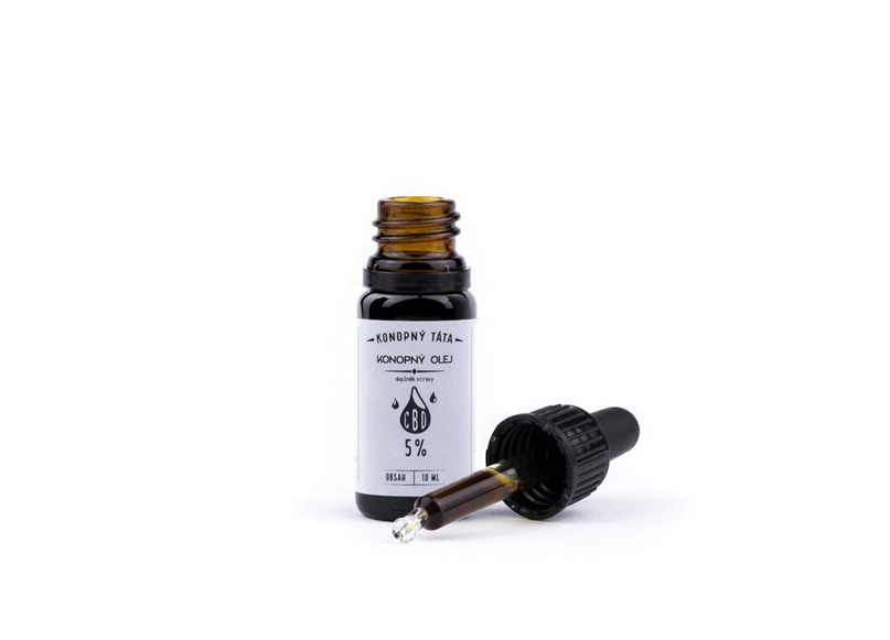 Hemp Dad CBD Huile de chanvre 5 %, 10 ml, 500 mg