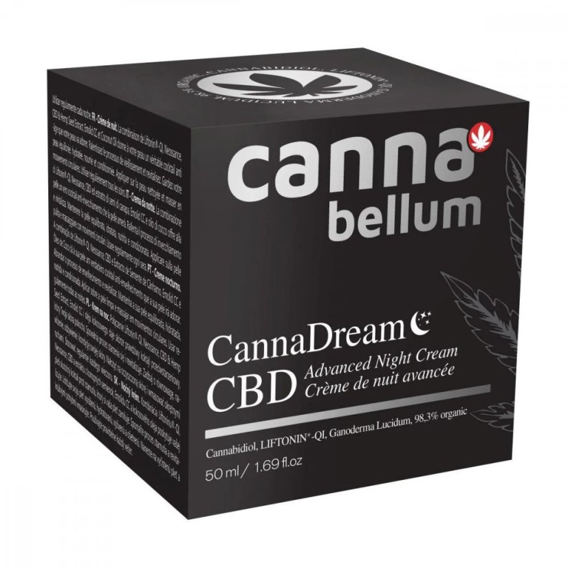 Cannabellum CBD CannaDream Advanced Nachtcreme, 50 ml
