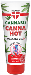 Palacio CANNABIS Massage Gel Värmningsrör, 200 ml