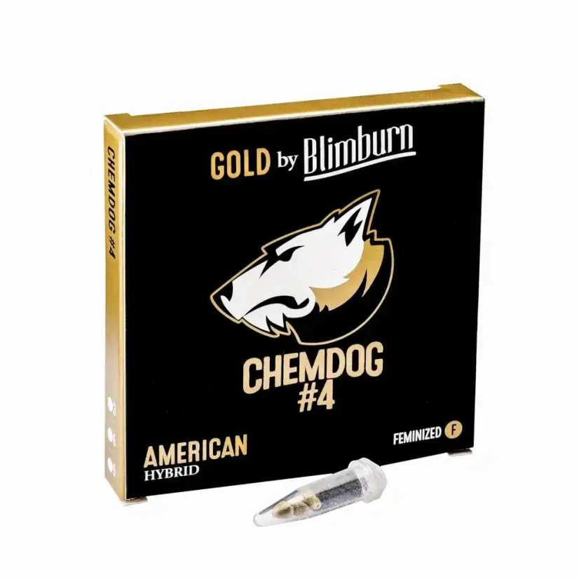 Blimburn Seeds Cannabis Seeds Chemdog #4 Nőiesített