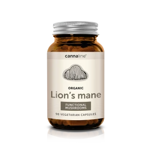 Cannaline Lions Mane Functional Mushrooms, 90 κάψουλες