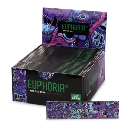 Euphoria balící papírky Kingsize Slim Psychedelic, 32 papírků