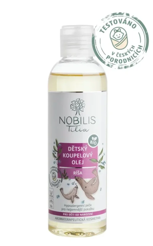 Nobilis Tilia Huile de bain pour enfants Ríša 200 ml